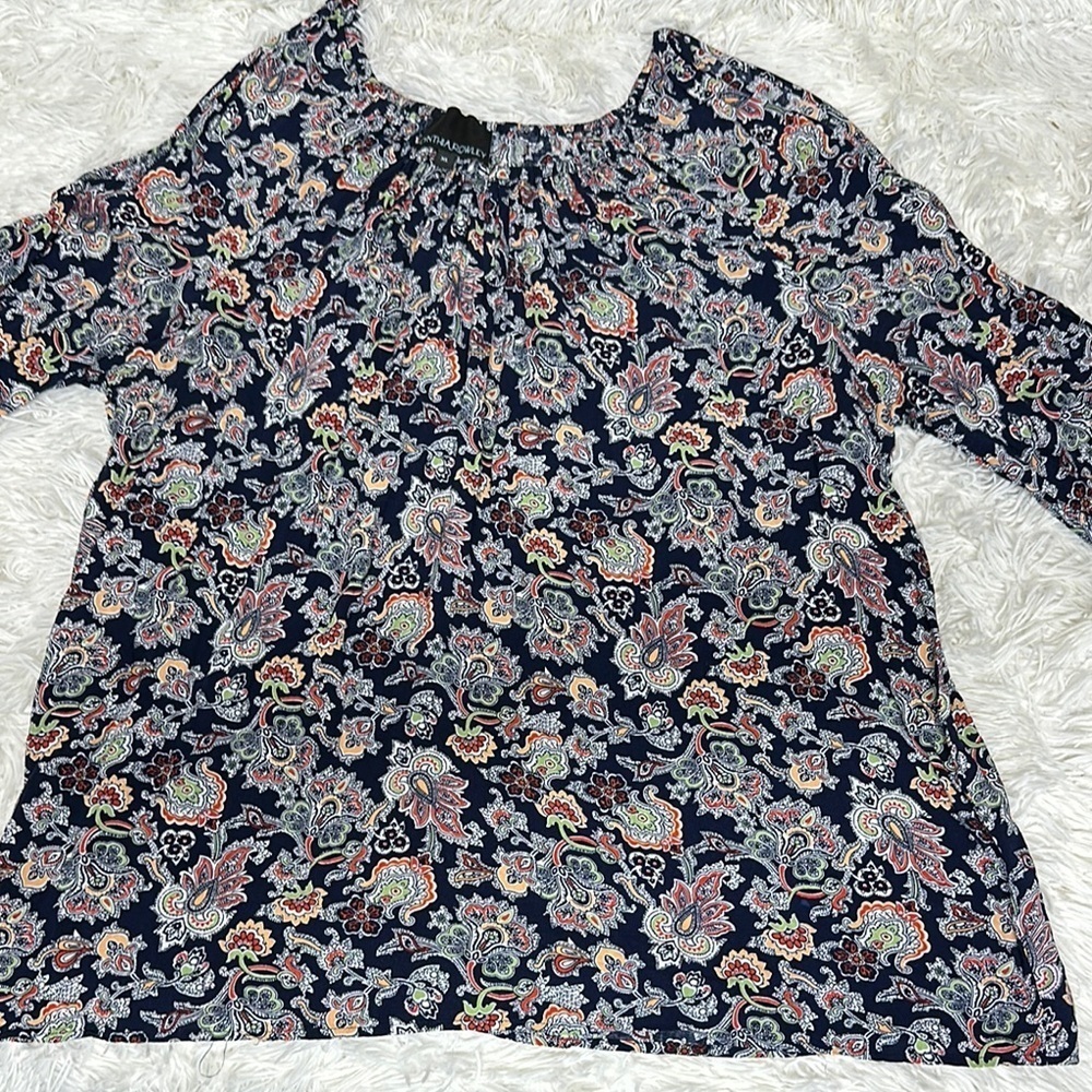 Cynthia Rowley Cold Shoulder Blouse